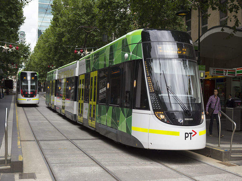 Bombardier's new E-Class trams starts operating in Melbourne - Railway ...