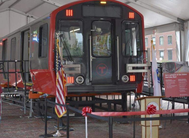 MBTA Unveils Mock-up Of A New Red Line Railcar