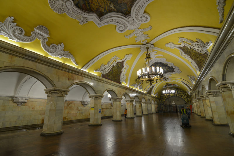 Moscow Metro stations: the evolving designs of the ‘people’s palace’