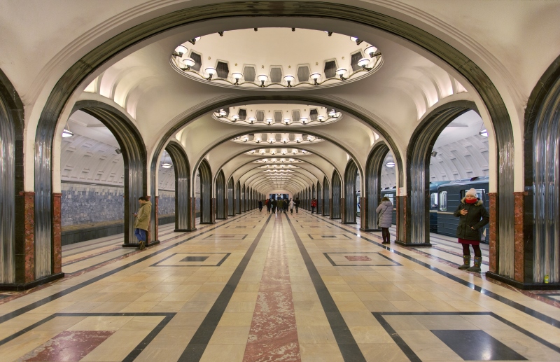 Moscow Metro stations: the evolving designs of the ‘people’s palace’