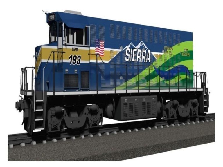 SERA Reveals Hydrogen-fuelled Switching Locomotive Design