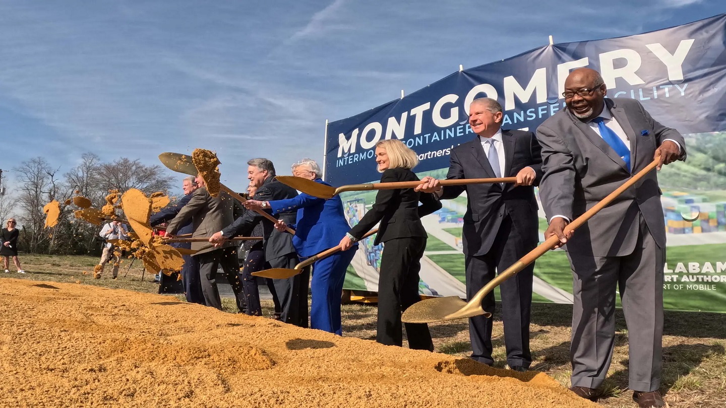 Alabama expands freight network with new $94m Montgomery intermodal facility