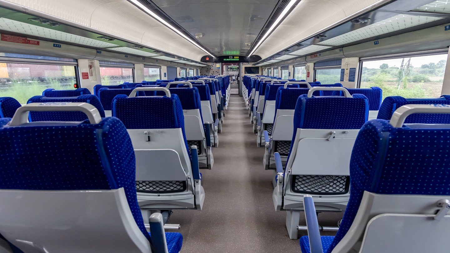 Oriental Rail wins Vande Bharat Express seats order