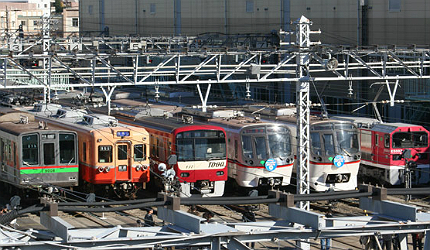 Toei subway trains