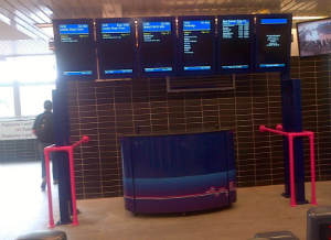 rail digital displays