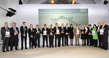 MTM Power receives the star in the commodity parts category of the Siemens AG event.