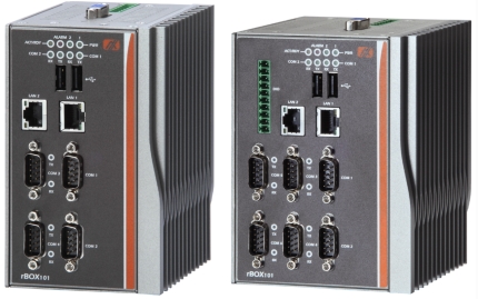 Axiomtek’s DIN-rail 6 Isolated COM Fanless Ruggedized Embedded System for Power Utility – rBOX101