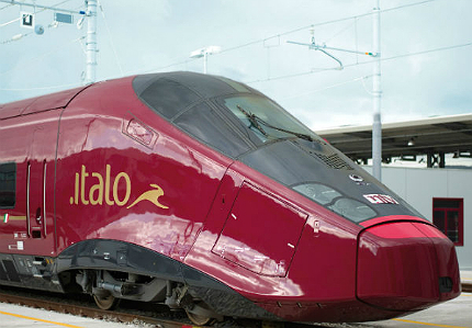 private operator Nuovo Trasporto Viaggiatori (NTV) has launched the country's first high-speed train service