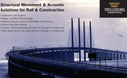 Structural Movement and Acoustic Solutions for Rail and Infrastructure 
